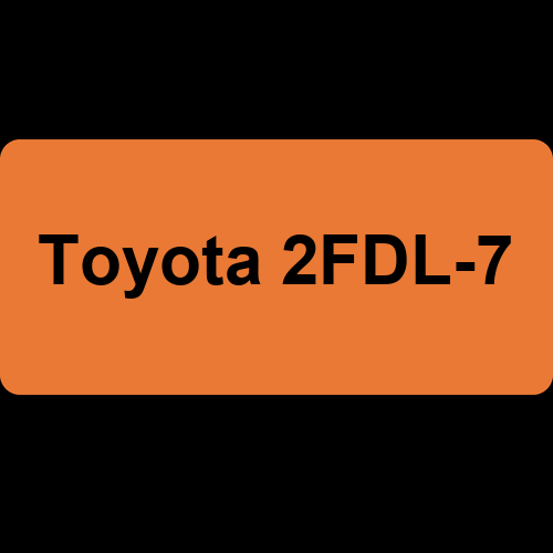 Toyota 2FDL-7